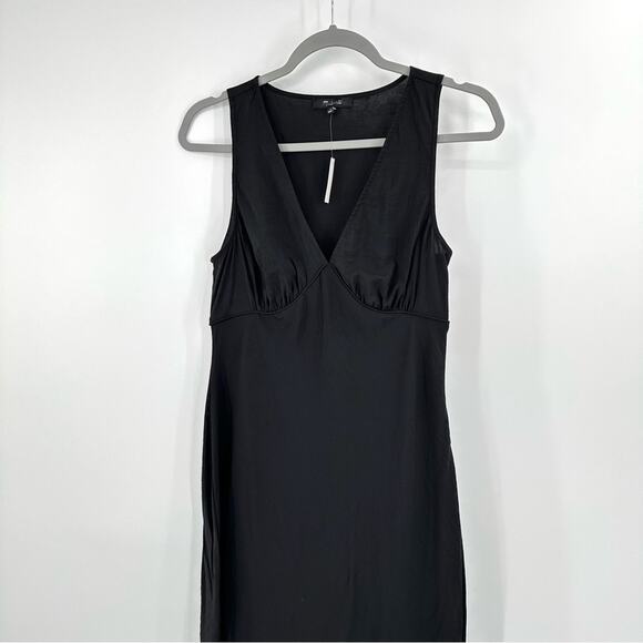Madewell “The Ariana” Black Midi Dress - Picture 6 of 13